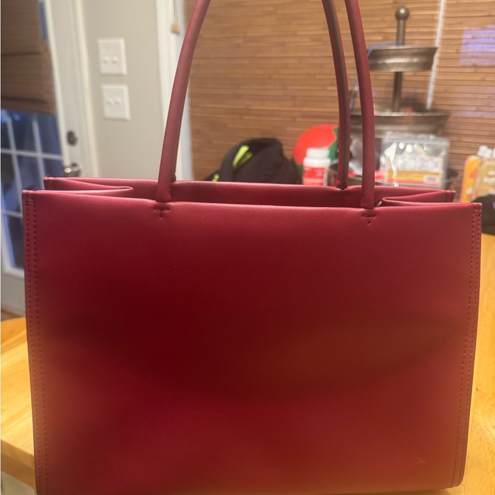 Tory Burch Bold Red Tote - Picture 3 of 5